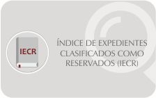 Índice de Expedientes Clasificados como Reservados